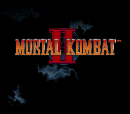 Mortal Kombat II (Beta) Title Screen